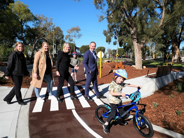 Bike track for discount kids near me